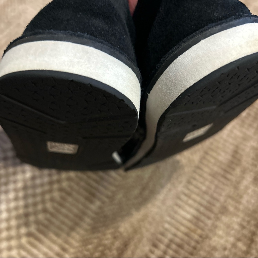 ARIAT Cruiser Shoes Black White Leather Slip On Loafer/Moccasin Womens 10 B - Picture 4 of 5